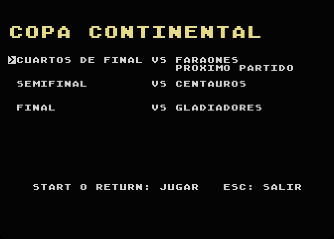 The Continental Cup: rounds and rivals