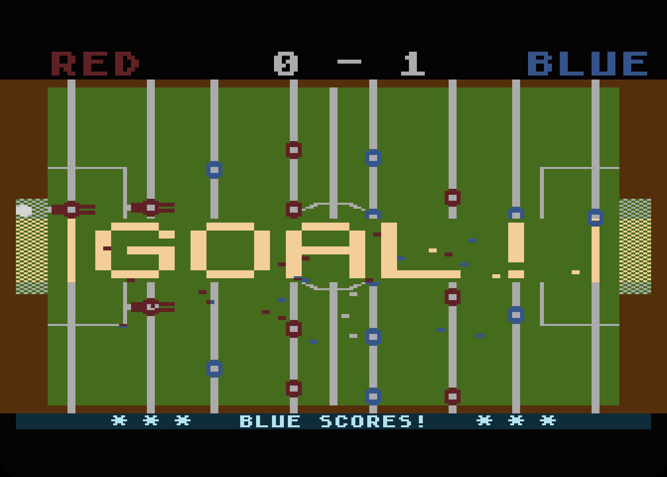 GOAL! with confetti