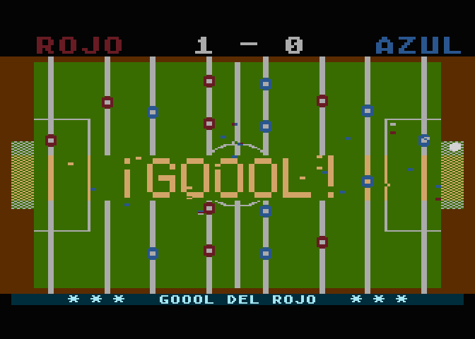GOAL! with confetti